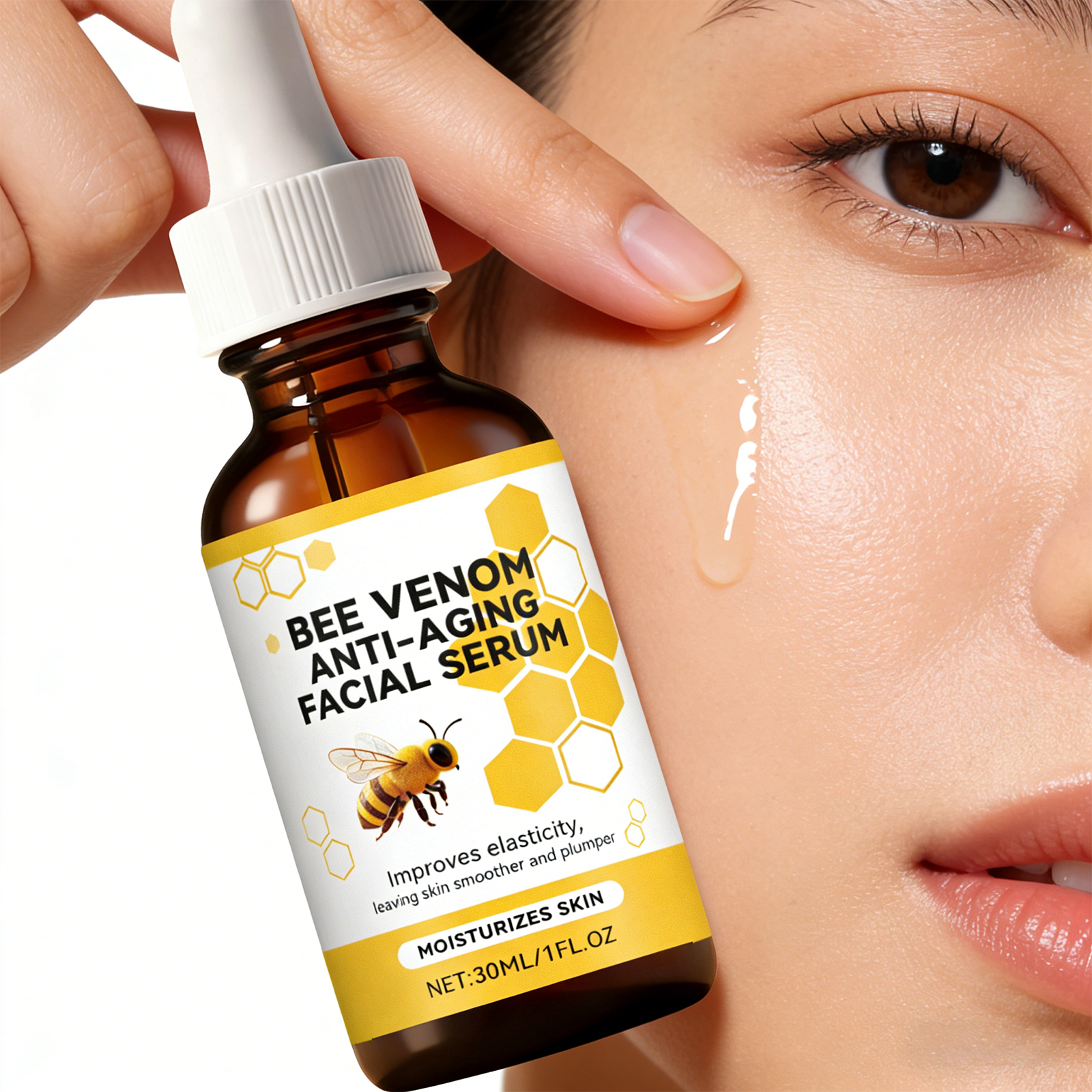 Luxury Skincare Serum - Bee Venom Facial Serum Gentle Nourishing
