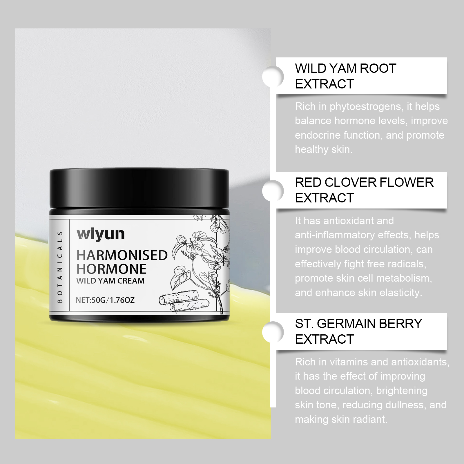 Wild Yam CreamThis luxurious c - مراجعة Luxury Skincare Daily وسعره