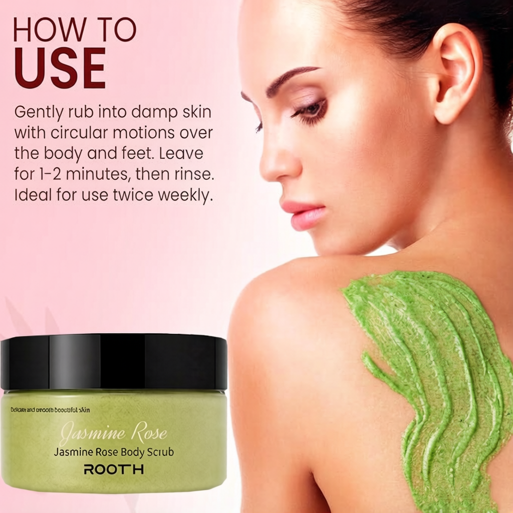 250G Jasmine Rose Salt  ody Sc - مراجعة Luxury Rose Skincare وسعره