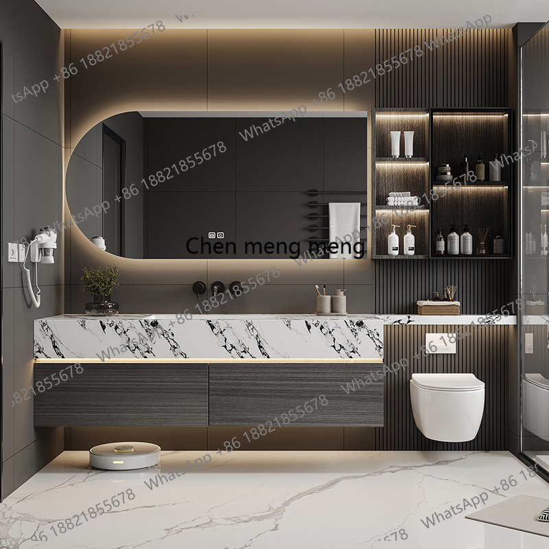 Italian Light Luxury Bathroom  - مراجعة Luxury Skincare Makeup وسعره