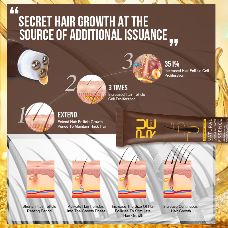 PURC Hair Growth Serum for Men - مراجعة Epidermal Growth Factor وسعره