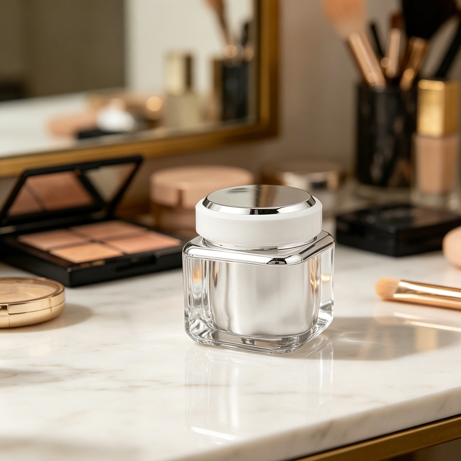 Minimalist Round Glass Skincar - مراجعة Luxury Rose Skincare وسعره