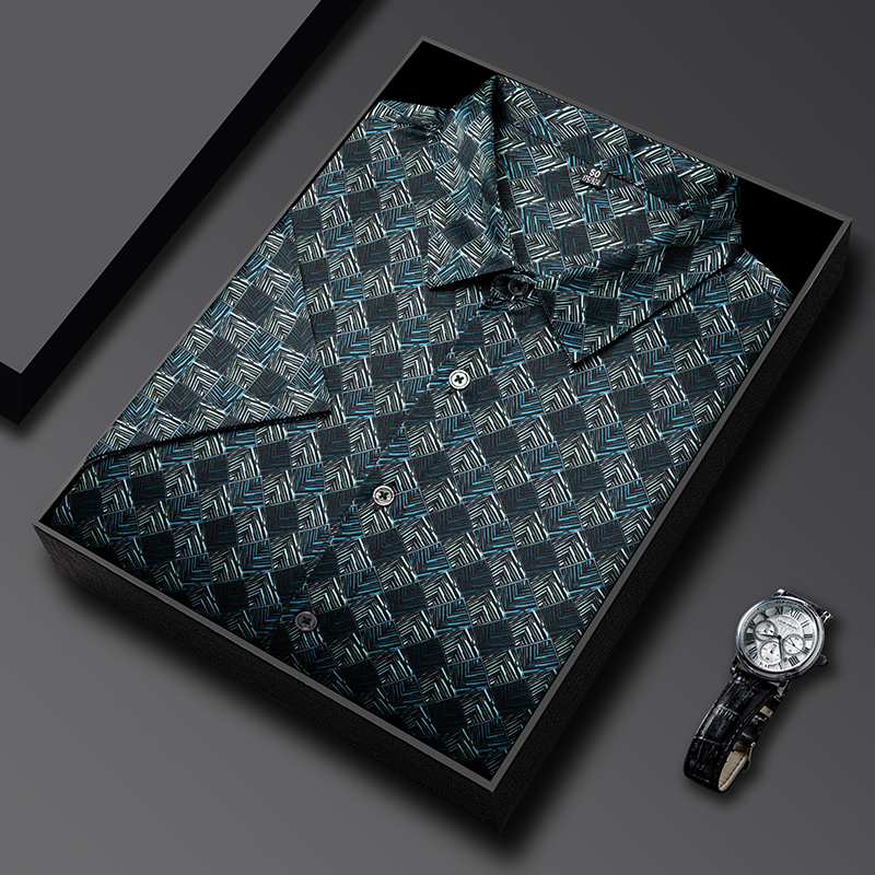 Luxurious Silk Print Shirts Fo - مراجعة Luxury Skincare Men وسعره