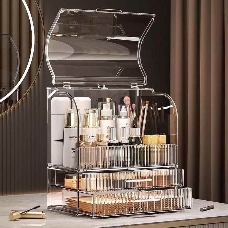 Large Capacity Drawer Style Du - مراجعة Luxury Skincare Makeup وسعره