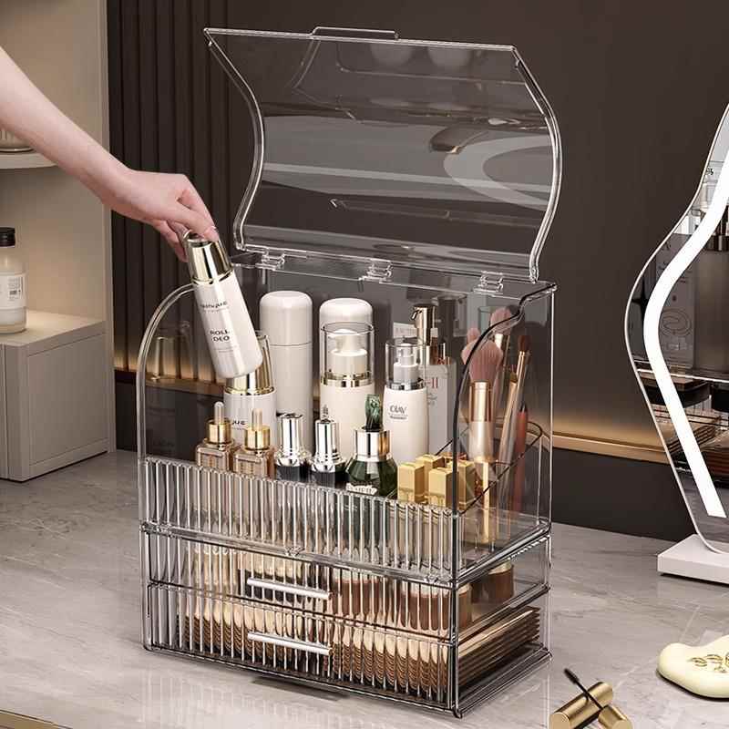 Large Capacity Drawer Style Du - مراجعة Luxury Skincare Makeup وسعره