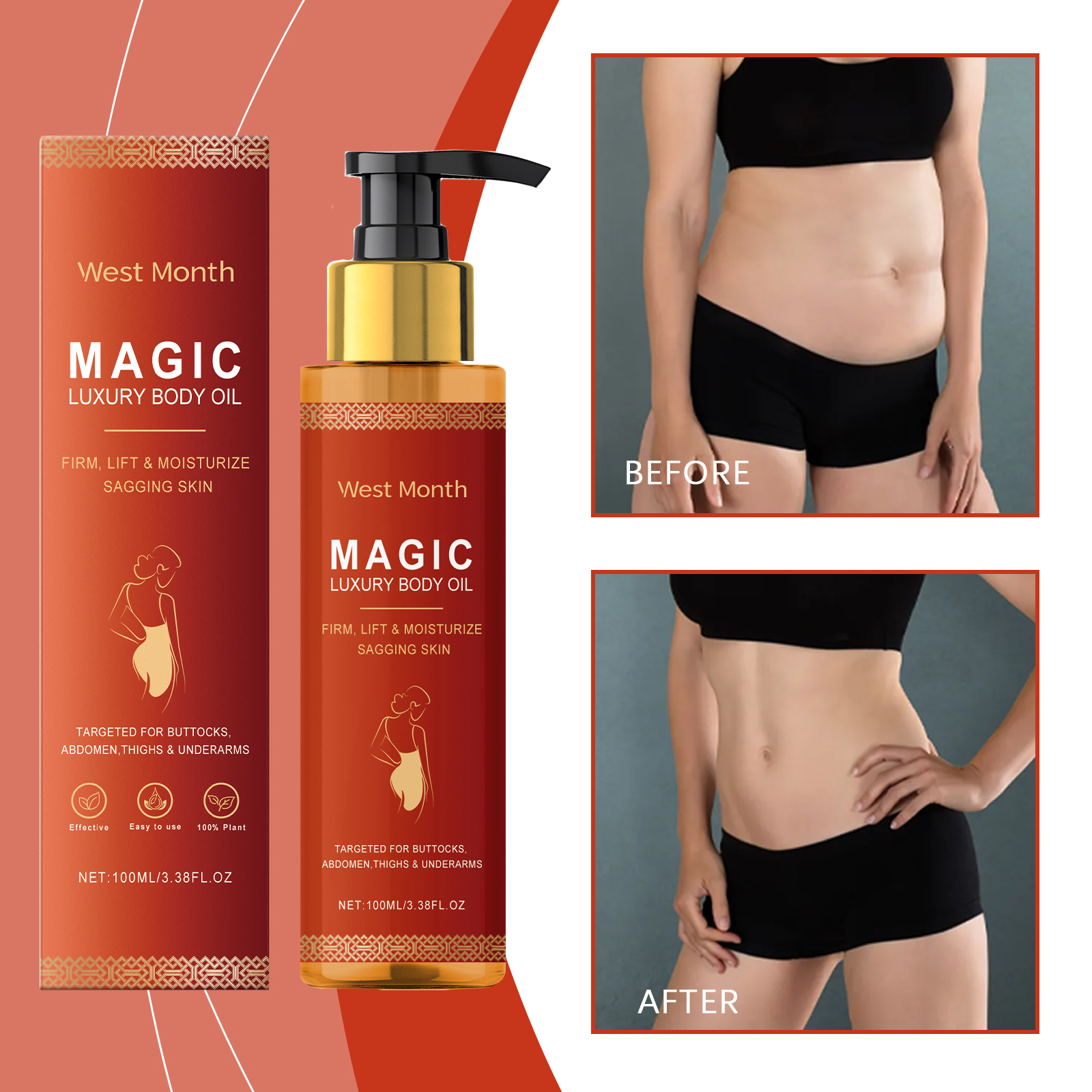 WEST MONTH Magic Luxury Body O - مراجعة Luxury Skincare Daily وسعره