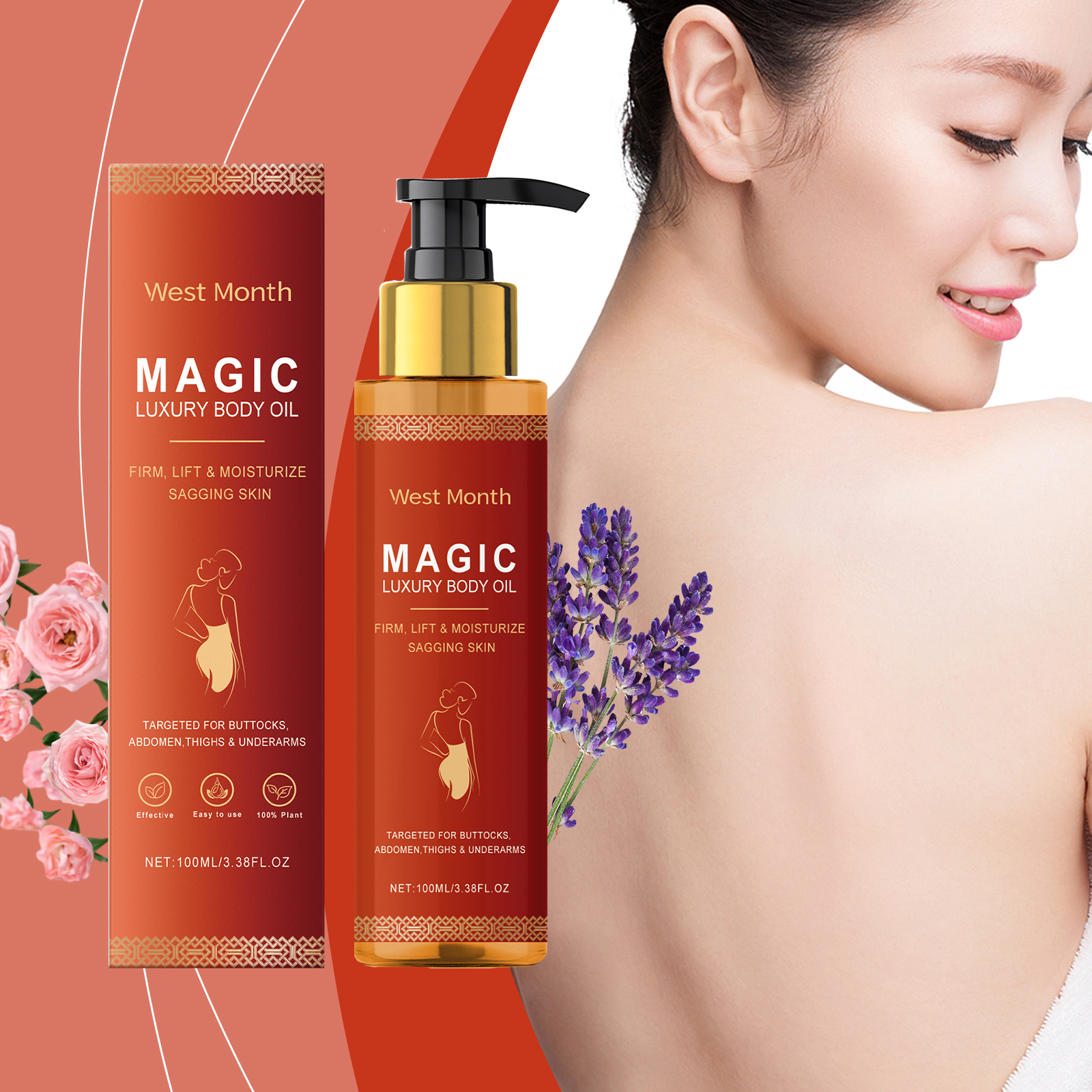WEST MONTH Magic Luxury Body O - مراجعة Luxury Skincare Daily وسعره