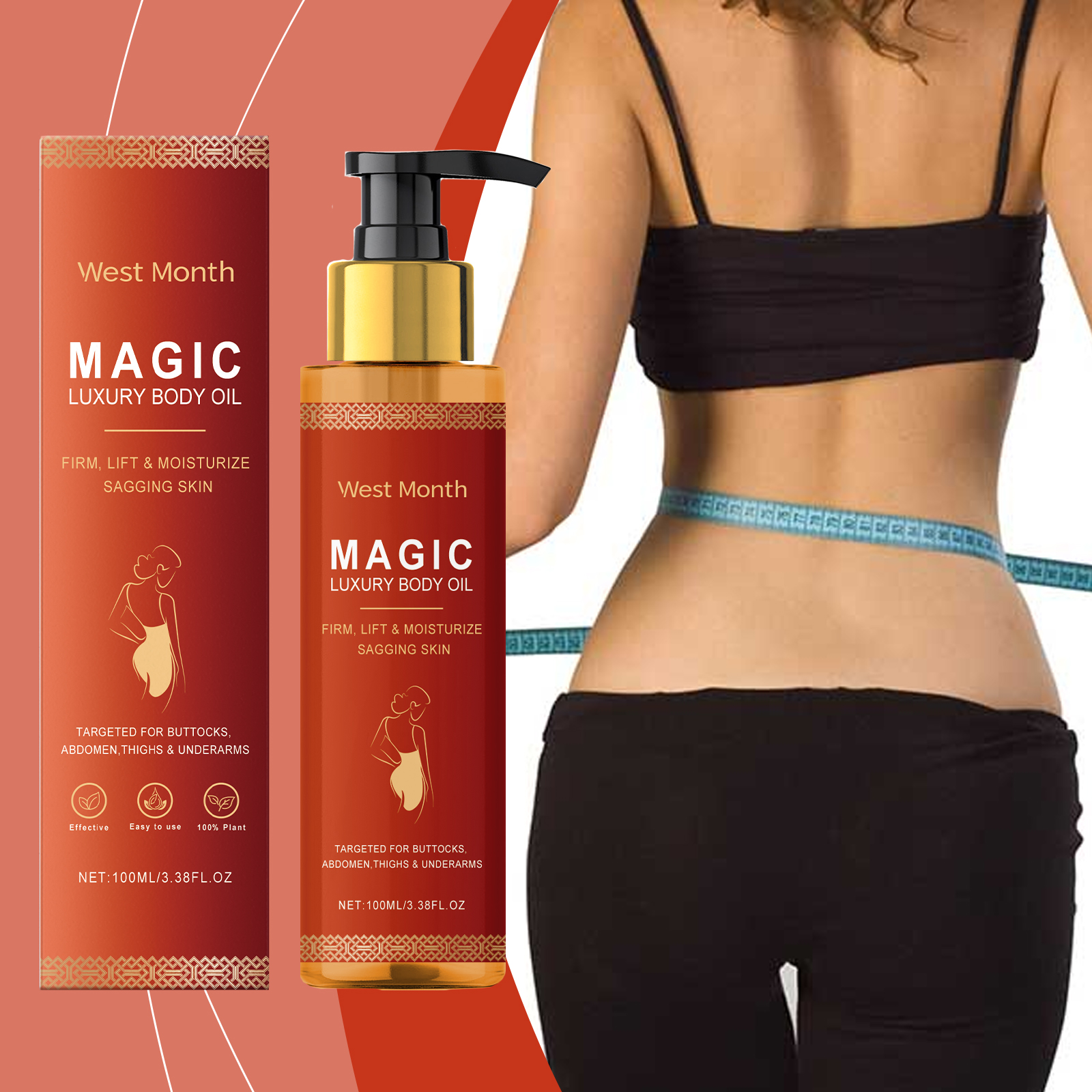 WEST MONTH Magic Luxury Body O - مراجعة Luxury Skincare Daily وسعره