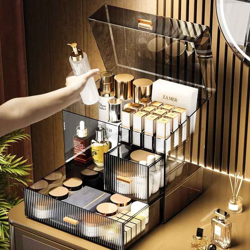 32x32x20cm Acrylic Luxury Cosm - مراجعة Luxury Skincare Aesthetic وسعره