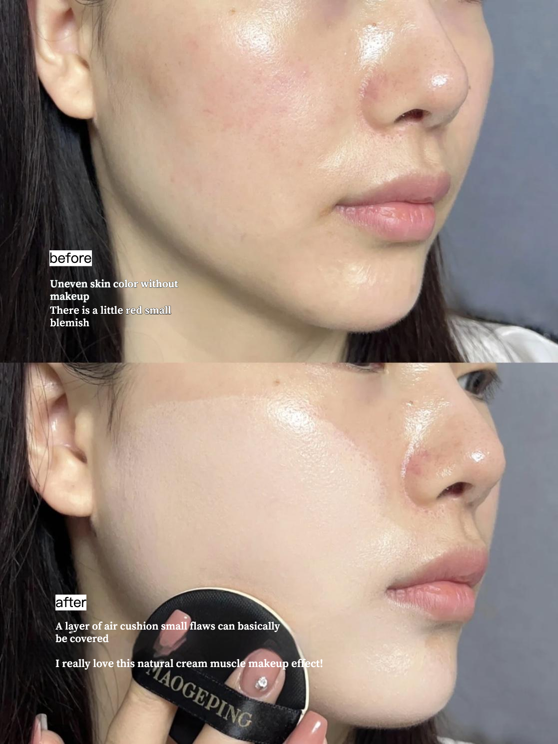 Maogeping Air Cushion Luxuriou - مراجعة Luxury Skincare Makeup وسعره