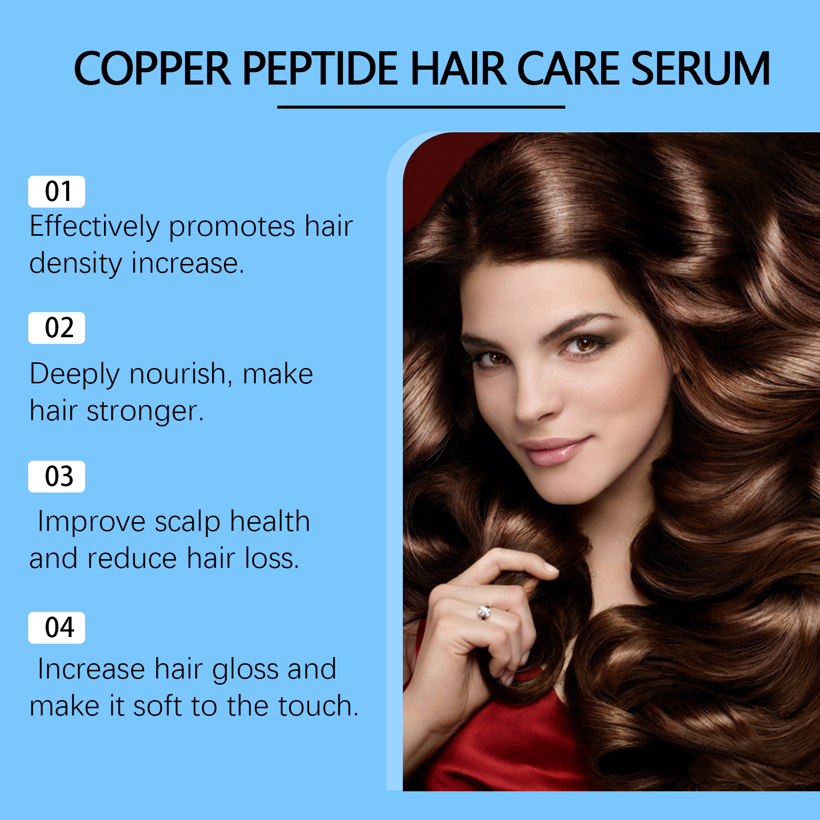 Copper Peptide Hair Serum 30ml - مراجعة Epidermal Growth Factor وسعره