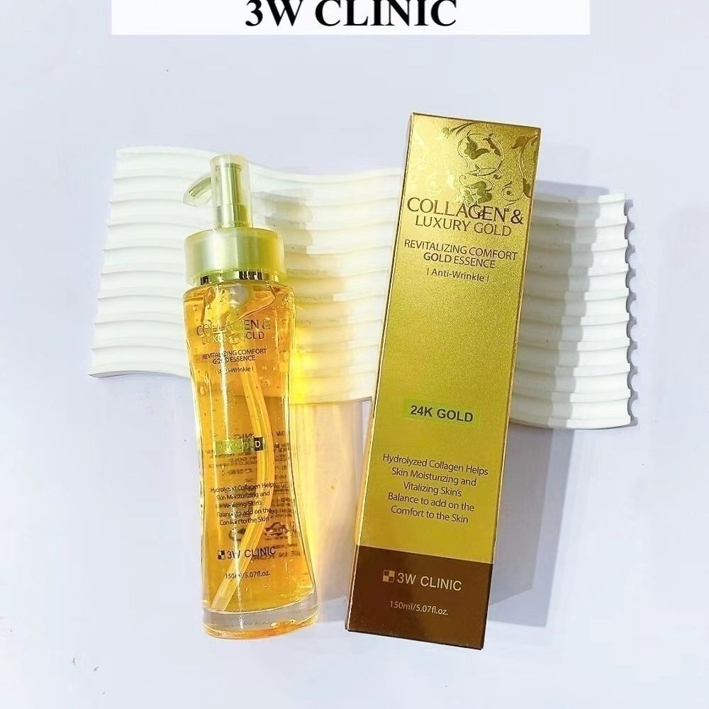 3WCLINIC Collagen & Luxury Gol - مراجعة Luxury Skincare Serum وسعره